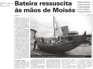 Bateira ressuscita às mãos de Moisés