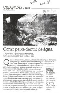Como peixe dentro de água