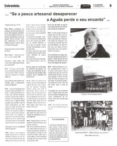“Se a pesca artesanal desaparecer a Aguda perde o seu encanto”