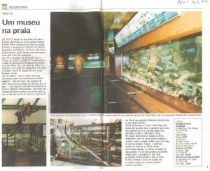 Um museu na praia