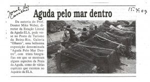 Aguda pelo mar dentro