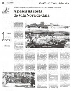 A pesca na costa de Vila Nova de Gaia