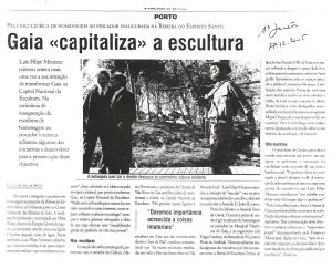 Gaia «capitaliza» a escultura