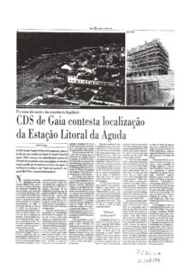 CDS de Gaia contesta localização da ELA