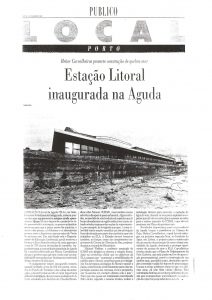 Estação Litoral inaugurada na Aguda