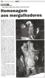 Homenagem aos mergulhadores